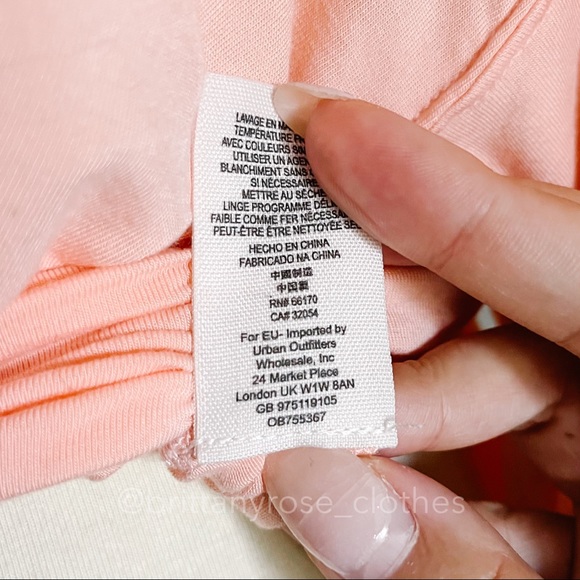 FREE PEOPLE That’s A Wrap Pink Kimono Bell Sleeve Top - Picture 6 of 6